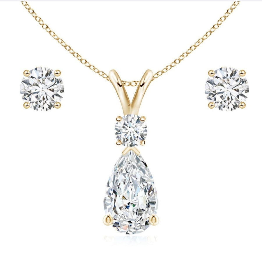 Diamond Jewellery Set